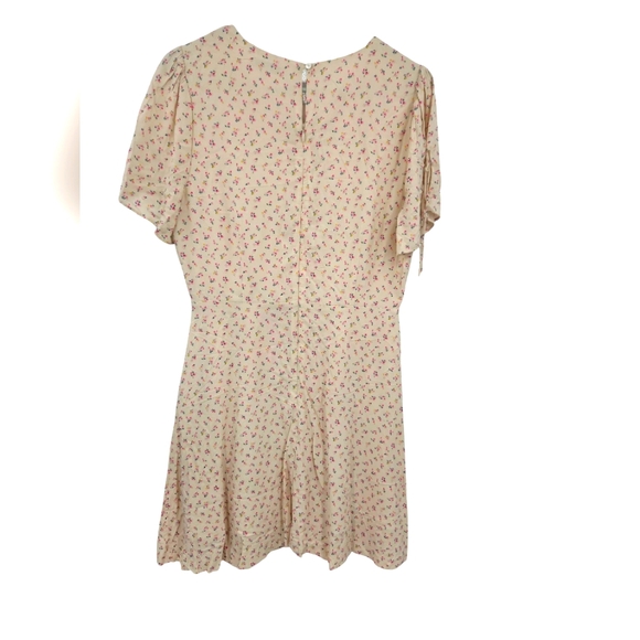 Madewell Floral Tie Sleeve Dress 4 - Picture 6 of 6